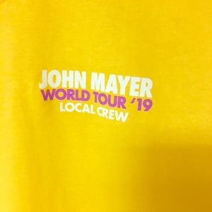 John Mayer ‘19 World Tour Crew Tee!